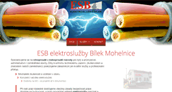 Desktop Screenshot of esb-mohelnice.cz