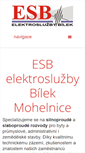Mobile Screenshot of esb-mohelnice.cz