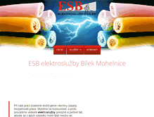 Tablet Screenshot of esb-mohelnice.cz